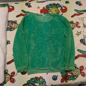 Green Graphic Sweatshirt